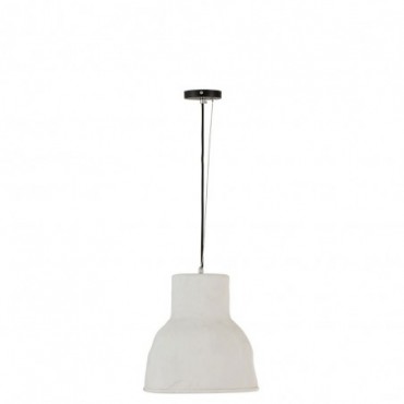 Lampe Suspendue Ceramique Blanc Large