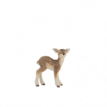 Bambi Mini Imitation Fourrure Marron Clair Petit