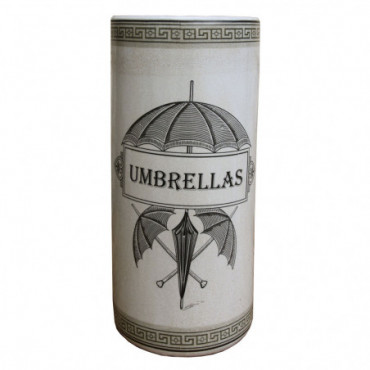 Porte-Parapluie en céramique parapluie monochrome