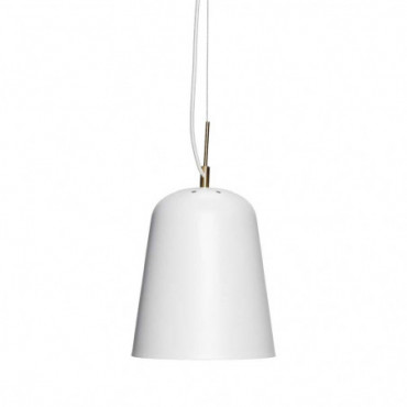 Lampe Plafonnier Style Scandinave En Métal Blanc