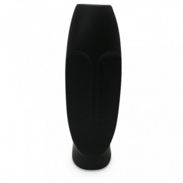 Vase Ceramic Visage Noir