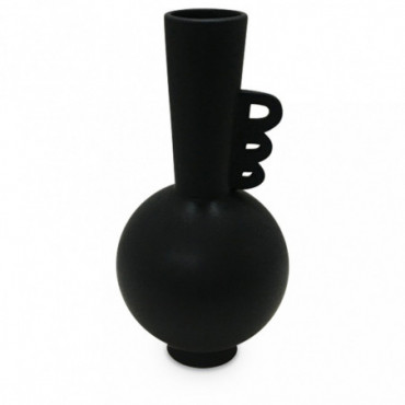 Vase Ceramic Ada Noir