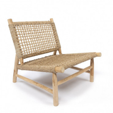 Chaise Lounge Island Sisal Une Place - Naturel