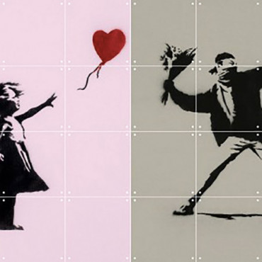 Icônes D'Amour De Banksy L