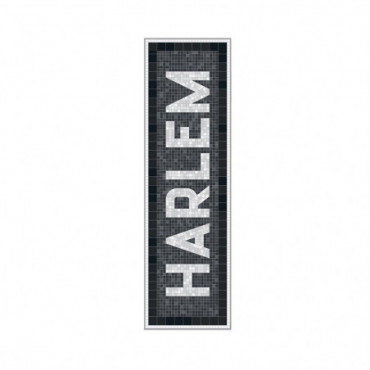 Tapis Vinyle Ny Noir Harlem 60X200