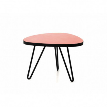 Table Basse En Formica Rouge
