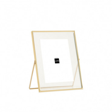 Cadre Photo 20X25 Fin Metal Or Grande Taille