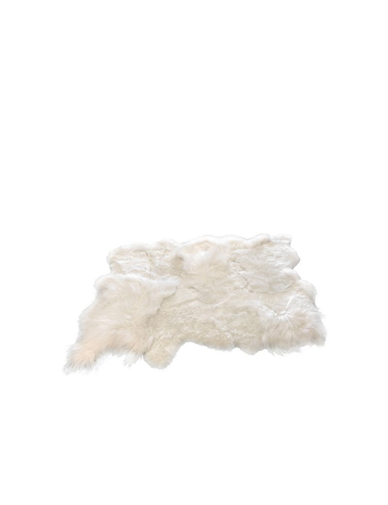 Tapis Mouton Blanc S