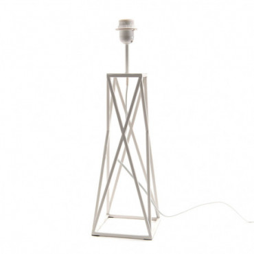 Base Lampe Table Mathis Blanc - E27 40W