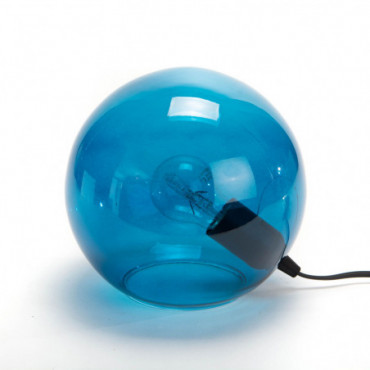 Lampe Boule Bleu Royal Diametre: 20 - E27 15W