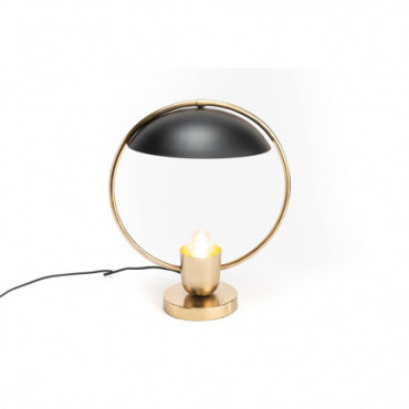 Lampe Table Lothaire Noire - E27 15W