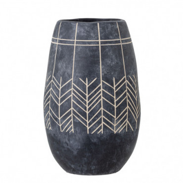 Vase Mahi Deco - Noir - Céramique