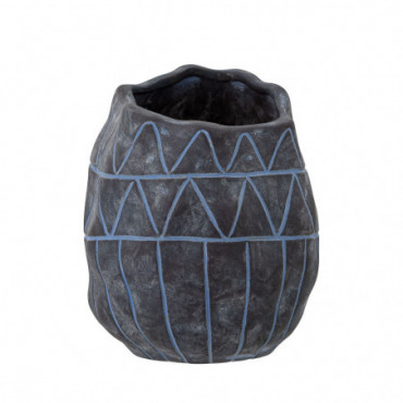Vase Ivo Deco - Bleu - Céramique