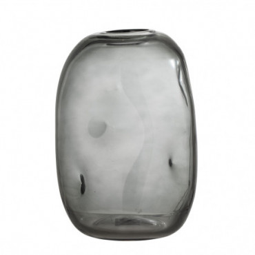 Vase Vinda - gris - verre