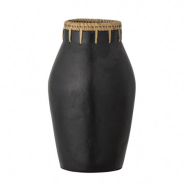 Vase Dixon Deco - Noir - Terre Cuite