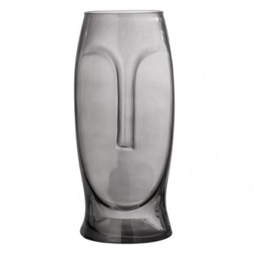 Vase Ditta - gris - verre