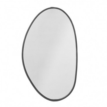 Miroir Faun - Noir - Fer L40 x H70 x L2cm