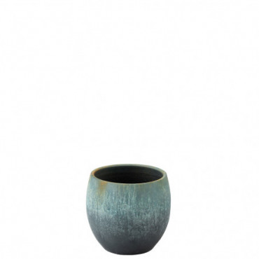 Cache-pot Vintage Ceramique Azur